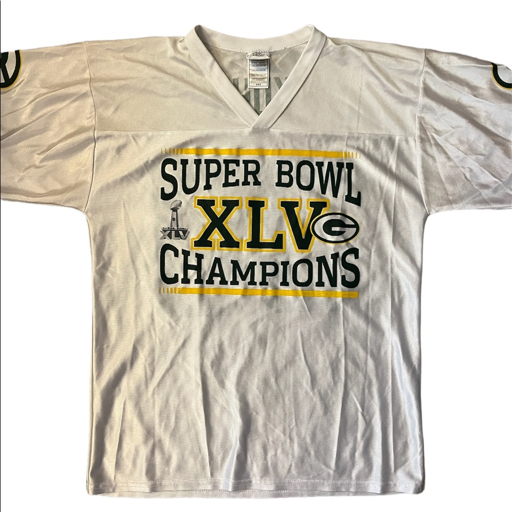 Green Bay Packers NFL Football Number 30 John Kuhn Jersey Mens Size M Super Bowl